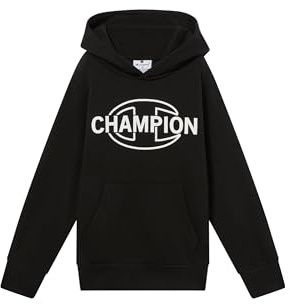 Champion Legacy Hoodie für Jungen, Schwarz, L
