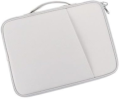 Funda de Mano con Cremallera for Huawei Matepad Pro 13.2, 12.2, Air 12, 11.5S, SE 11, 10.8, 12X, 8-13 Pulgadas, Resistente a los Golpes.(Beige,MatePad SE 11)