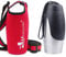 VIVAGLORY 750ml Stainless Steel Dog Water Bottle & Neoprene Bottle Carrier Holder Combo for Drinking, Great for Hiking & Traveling with Pets