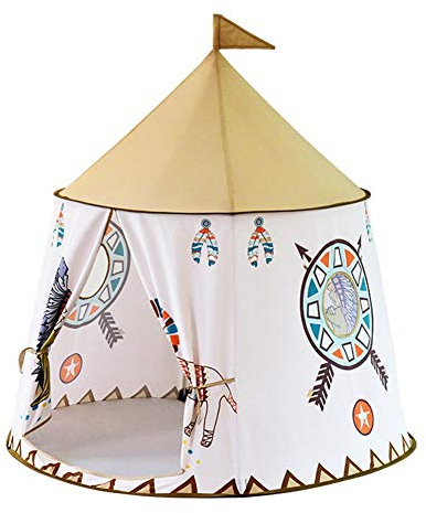 VGEBY Kinder Zelt, Prinzessin Schloss Zelt Grls Spielhaus Spielzelt Kinder Baby für Indoor Outdoor Spiele