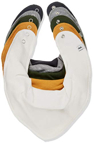 Pippi Baby Halstuch 5er Pack Dreieckstücher (Elfenbein)