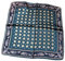 UK_Stone Herren Paisley Muster Bandana Halstuch 100% Seide Krawatte Anzug Taschenhandtuch Multifunktionstuch 50 * 50cm (Z_Pattern #6 Türkis)