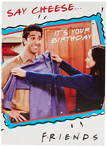 Danilo Promotions Carte d'anniversaire de la série TV Friends - Say Cheese - 12,5 x 17,5 cm