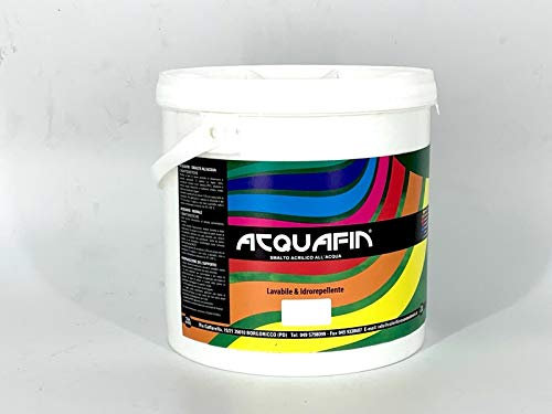 SMALTO ALL'ACQUA SATINATO (750 ml, RAL9001 BIANCO CREMA,)