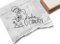 Stempel Osterstempel Frohe Ostern mit Osterhase - Textstempel Osterfest Karten Geschenkanhänger Basteln Osterdeko Tischdeko Scrapbook - zAcheR-fineT