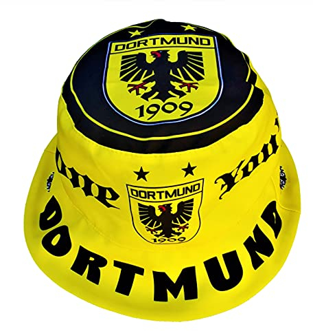 Dortmund Fan-Hut 2.0 YOU 'LL NEVER WALK ALONE, Sonnenhut, Fischerhut, Anglerhut, Fan-Hut, Military Hut