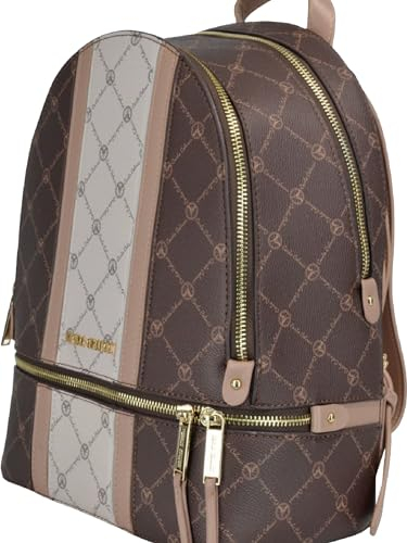 Carlo Colucci Rucksack mit Logoprint Braun OS