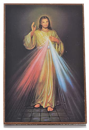 Holyart Barmherziger Jesus Wandbild 15x10cm