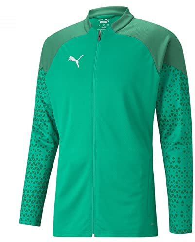 PUMA Herren Teamcup Training Jacket Strickjacke, Pfeffergrün, M