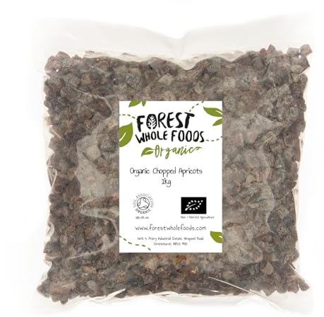 Organic Chopped Apricots - Forest Whole Foods (1kg)