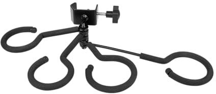 Gator Frameworks Stand-Clamping Rest for Four (4) Various-Size Horn Mutes; (GFW-BNO-MUTEREST4)