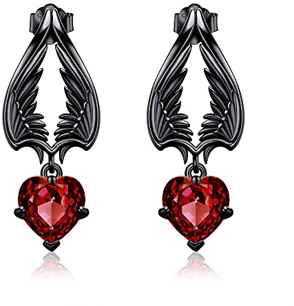 Engelsflügel Ohrringe 925 Sterling Silber Engelsflügel Tropfen Ohrringe Engel Schmuck Geschenke für Frauen