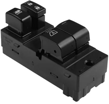 JCAKES Botonera Elevalunas para N&issan para Micra K13 2010-2018 25401-3BB0C 25401-1HB0C 254011HB0C Botón Interruptor Elevalunas Eléctrico