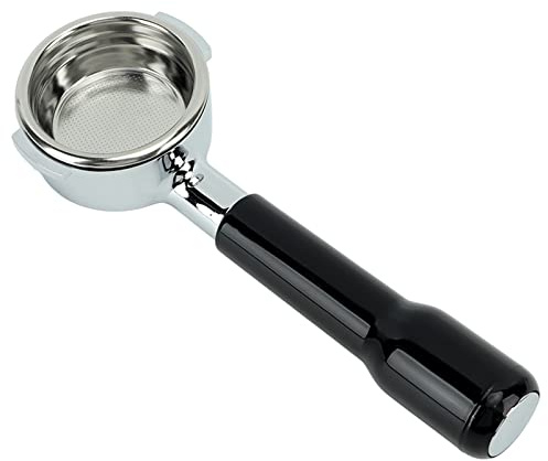 58 Mm E61 Kaffee-Siebträger, Bodenloser Siebträger, Bodenloser Kaffee-Siebträger Mit Edelstahl-Siebträger Und Griff Für Heimcafé(C)
