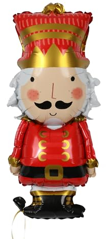 Christmas Nutcracker Foil Balloon - Large Christmas Nutcracker Balloon - Perfect for Christmas Parties and Christmas Events