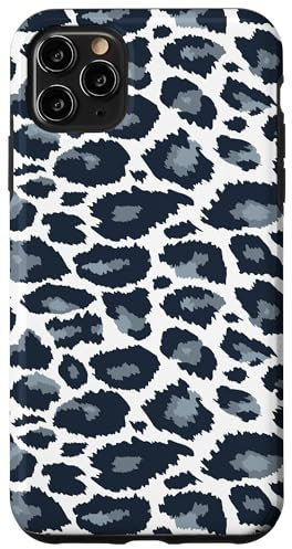 iPhone 11 Pro Max White Leopard Cheetah Animal Print Case
