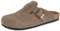 Ciabatte Chiuse con Uomo Zoccoli Donna Pantofole Ciabatta in Pelle Scarpe da Giardino con Comodo Sandali Marrone Scuro 42