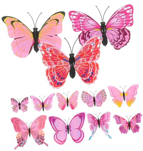 MAGICLULU 5 Set Di Forcine A Farfalla Per Accessori Per Per Ragazze Estetici 12 Pezzi * 5