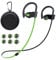 NUASI Cuffie Bluetooth senza fili con Bluetooth 5.3, bassi profondi, isolamento acustico, impermeabilità IPX7, per corsa, sport, lavoro, colore verde