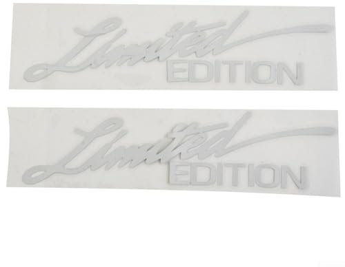 Stilvolle PET-Auto-Aufkleber, 2 Stück, riss- und schrumpffrei, nein (weiß)