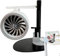 Shitafe Turbo Fan Humidifier - Creative Desktop Fan, Printing Personal Cooling Fan, Stylish Turbofan Engine Shape Creative Fan Desk Decor for Home