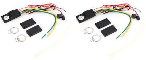 2Pcs Car Engine Lock, Immobilizer Car Engine Lock Anti-Hijacking Auto Car Intelligent Alarm