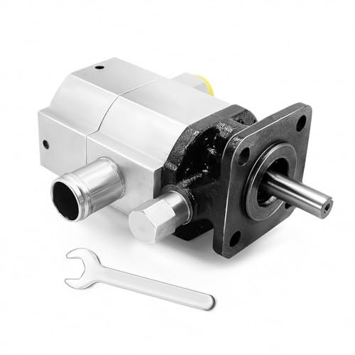 Nakkaa Hydraulic Log Splitter Pump 11GPM / 13GPM / 16GPM 2 Stage 3000PSI Aluminum Hydraulic Gear Wood Splitting Machine Pump (13GPM 3000PSI)