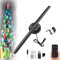 3D Hologram LED Fan Projector, 3D Hologramm Projektor, LED Hologramm Weihnachtsbaum, 3D Hologramm LED Lüfter Projektor Advertising Display mit WiFi für Einkaufszentren, Bar, Weihnachten