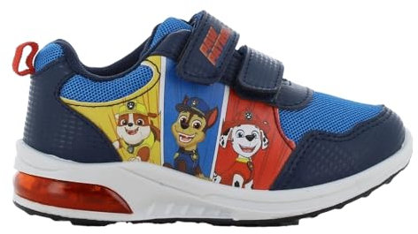Leomil Paw Patrol Blinkschuhe Schuhe Jungen 28, Ideal for Schule und Freizeit, Blau