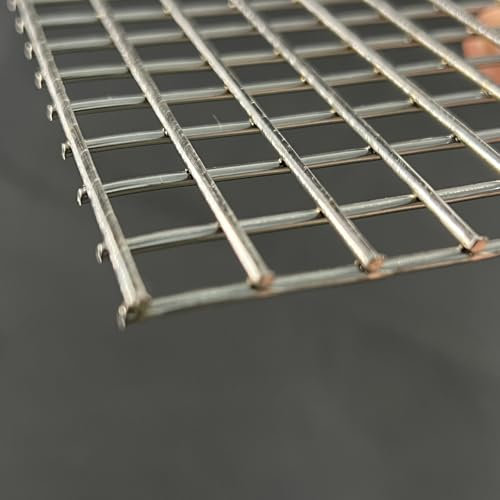 Stainless Steel Hardware Cloth 30x15-1/2 14Ga Heavy Welded Wire Fence Chicken Wire Fencing Metal Screen for Screen Door Mesh,Gopher Trap,Grill Mesh,Bird Netting,Pet Screen,Metal Grate,Drain Mesh