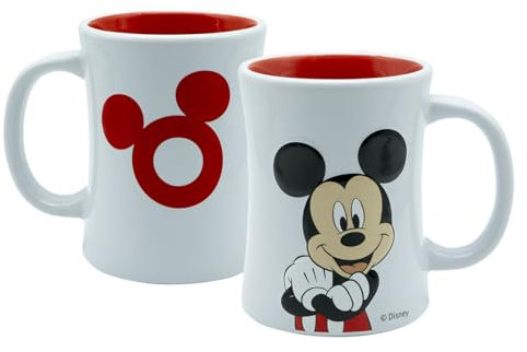 GEDA LABELS GmbH Tasse Mickey 3D en relief, 360 ml