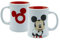 GEDA LABELS GmbH Tasse Mickey 3D en relief, 360 ml