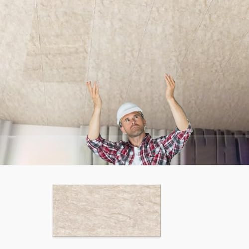 Dalle de plafond Lot De 2, 5, 10, 15, 20, 30 Ou 40 Panneaux De Plafond Auto-adhésifs À Faire Soi-même, De Style Moderne Et Minimaliste, Pour Une Décoration Luxueuse De Maison, De Bureau(20 pcs)