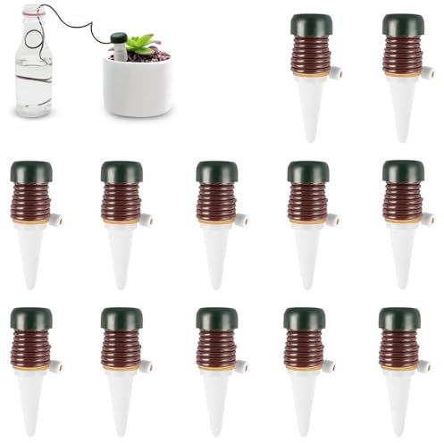 Distributore di Acqua per Piante d'appartamento, 6 Pezzi, erogatore d'Acqua Automatico per Piante e Fiori