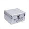 Caja de almacenamiento de aluminio para discos duros de 6.3 cm con protección antihumedad y esponja