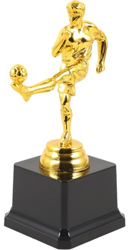 Gogogmee Coppa di Calcio in Plastica Piccola, Decorazione Commemorativa Sportiva per Premi e Regali a Squadre e Atleti, Premio Leggero per Feste a Tema Calcio e Eventi Sportivi