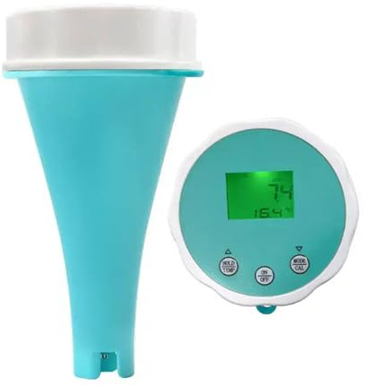 Testeur d'eau de piscine Bluetooth 6 en 1, moniteur intelligent sans fil, étanche IP67, pour jardin, piscine, aquarium, spas de natation