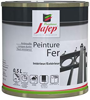 Peintures Jafep 37904330 Vernice Ferro Antiruggine Nero