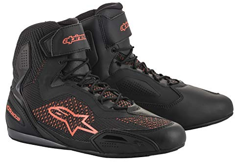 Alpinestars 2510319, Scarpe da ciclismo donna nero Nero/rosso 11.5 (45)