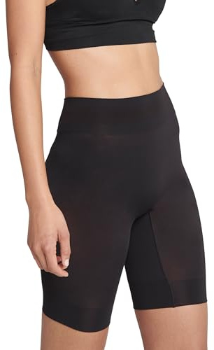 Jockey Skimmies Cooling Slipshort – Nahtlose Radlerhose für Frauen - mit langem Bein, kühlende Anti-Reibungs-Hose aus atmungsaktivem Mikrofaserstoff, Shorts mit hohem Bund