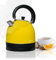 Mellerware - Bollitore Elettrico in Acciaio Inox Spring! 2200W | 1,8L | 0-100ºC Riscaldamento rapido <3min | Indicatore Livello Acqua | Base 360º | Senza BPA | Design Elegante e Moderno | Giallo