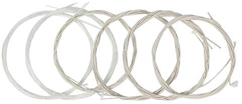 Dilwe Oud-Saiten Set, 11 Saiten, Nylon und versilberte Kupferlegierung, für Oud, leicht, hervorragende Klangqualität, Ersatzteil