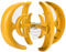 Windturbinen-Generator-Kit Kraftausrüstung Dynamo 400W 4-Blatt-Windturbinenmotor mit Laderegler Stromerzeugungs-Kit für Hausboot Industrial Energy Yellow(48v),Dynamo