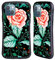 Head Case Designs sous Licence Officielle Haroulita Rose Aquarelle Coque Hybride Compatible avec Apple iPhone 13