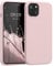 kwmobile Case Compatible with Apple iPhone 13 Case - TPU Silicone Phone Cover with Soft Finish - Nude Lilac