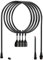 WOODGUILIN LED Lichterkette Außen Anschlusskabel Outdoor Erweiterbar LED Lichtkabel mit Stecker/Buchse E27 Lamp Fassung,Kabellänge 13.1ft,für Partys im Freien,Terrassenbeleuchtung(4m Led Lamp Chain)