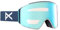 Anon M4 zylindrische Schneebrille + Bonus-Objektiv + MFI®-Gesichtsmaske (Rahmen: Einbruch der Dunkelheit, Gläser: variabel wahrnehmen, Blau, Ersatzglas: wolkiges Rosa)