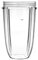Yowlens Ersatzteile Entsafter Becher für kompatibel mit Nutribullet Zubehör 680 ml klare Tassen Mixer Entsafter Mixer