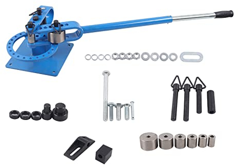 Manuell Biegegerät Metal Bender 1-3 Multifunktions Rohrbiegegerät Universal Biegemaschine für Biegen Kunststoff Metall Industrie DIY