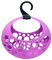 GioStyle, Cestino Portamollette Love - Lilla - Made in Italy - Appendibile allo Stendibiancheria, 29x13x31 cm